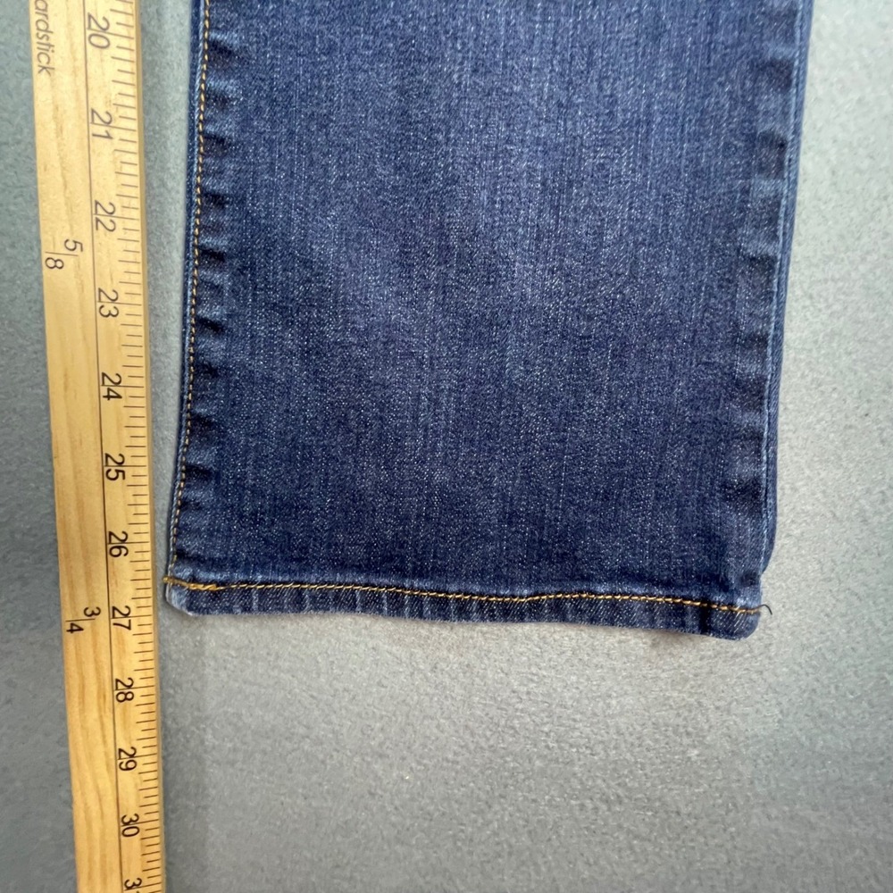 Talbots Dark Wash Heritage Bootcut Denim Jeans Women 4P - Picture 4 of 9